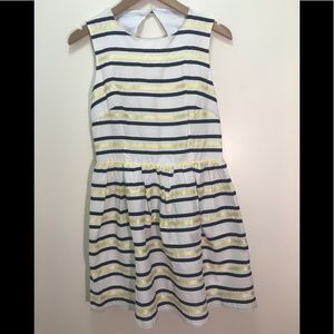 Yellow striped Bec & Bridge dress size 8